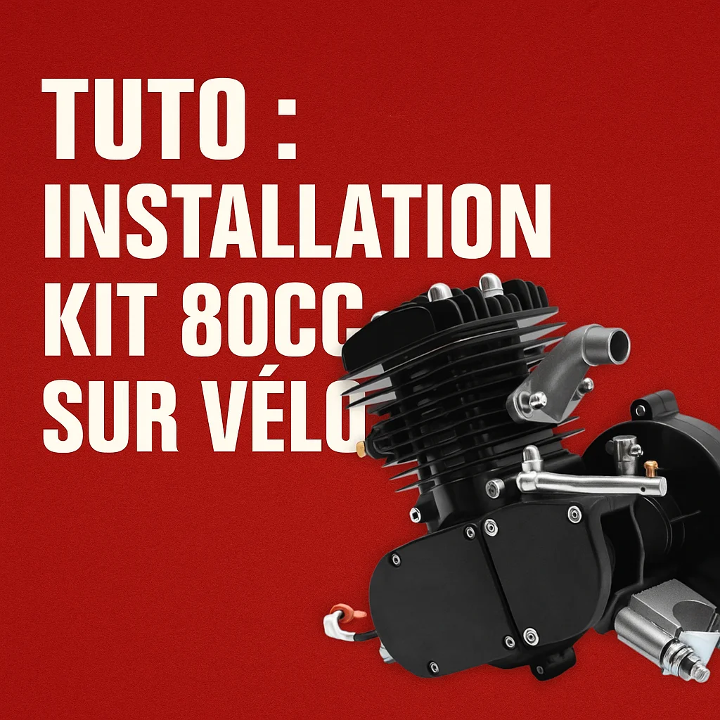 Installer un kit moteur 80cc sur un vélo : guide complet et détaillé