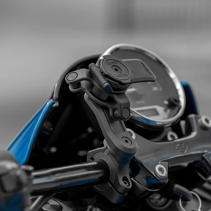 Support de Guidon Moto Quad Lock PRO : Fixation Smartphone Sécurisée